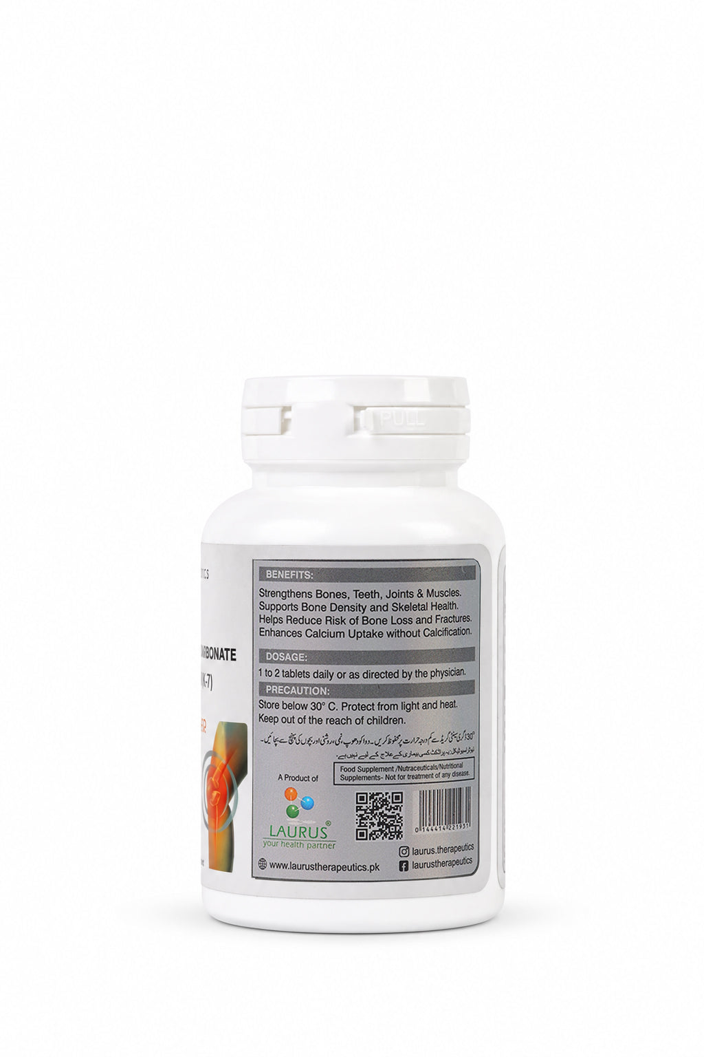 Moliken Calcium — label details and precautions
